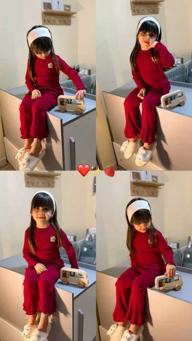 بلوز شلوار دخترانه ریلی