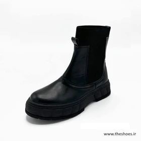 کفش نیم بوت زنانه مدل Stradivarius Flat Ankle Boots - BTB45