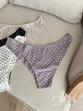 شورت نخی خالدار ترک وانیلیا