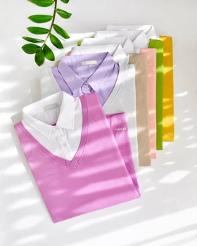 تیشرت یقه دار 99273