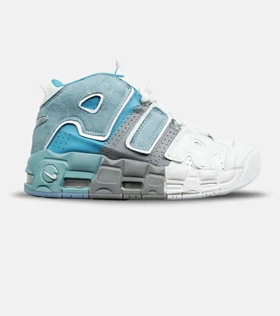 کفش کتانی مردانه و زنانه سفید طوسی آبی NIKE Air More Uptempo '96