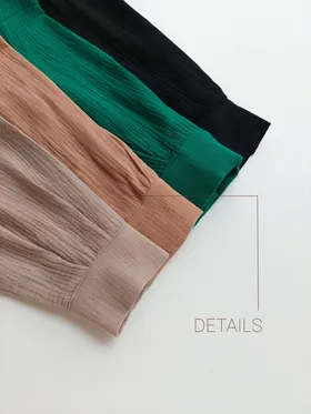 شومیز لینن پفکی