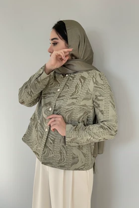 کت یقه گرد کلاسیک