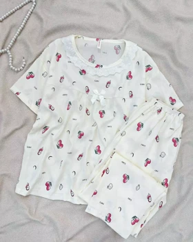 ست بلوز و شلوار راحتی کد 5470