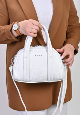 کیف زنانه مدل رویا BENO کد 5075 (سفید)