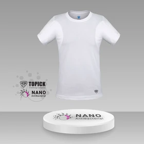 تاپیک تیشرت آستین کوتاه tishirt-nano-white
