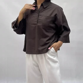 شومیز زنانه جلو بسته 00291117583822