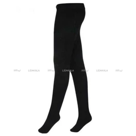جوراب شلواری زنانه ضخیم رنگ مشکی ضخامت 280 پنتی مدل Angora