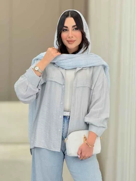 مانتو ژیله دار مهوا