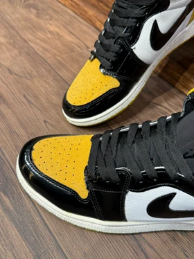 کتانی جردن وان پسرانه زرد