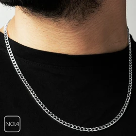 زنجیر نقره مردانه