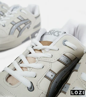 کفش کتانی مردانه کرم طوسی ASICS TIGER RUNNER II
