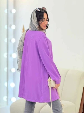 مانتو چهار جیب پایین بندی