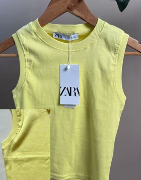 تاپ سفید زارا