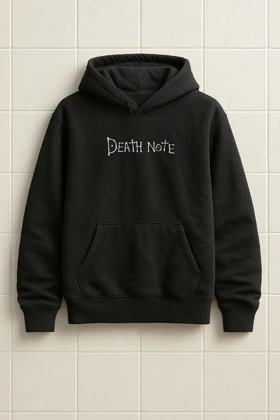 هودی مشکی طرح Death Note 2
