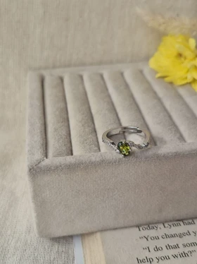 انگشتر جواهری فری سایز بیضی