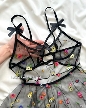 پیراهن تور شیشه‌ای
