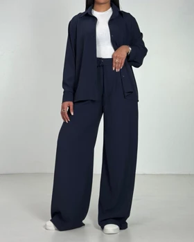 ست شومیز  و شلوار کرپ کد 9000102