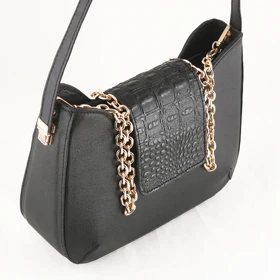 ست کیف و کفش زنانه چرم یلسان مدل راشا کد 914-SERENA-GAN