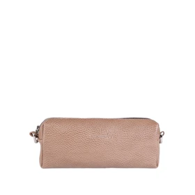 کیف دوشی چرم زنانه SH (جامدادی) (نسکافه ای)