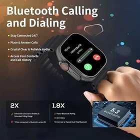 ساعت هوشمند T5000 ULTRA سری 9 طرح اپل