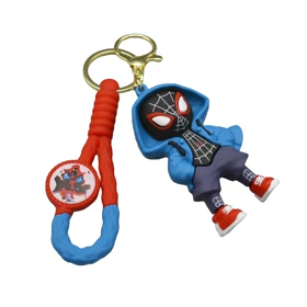 جاکلیدی سیلیکونی اسپایدرمن مدل HSM-043110 (آبی)