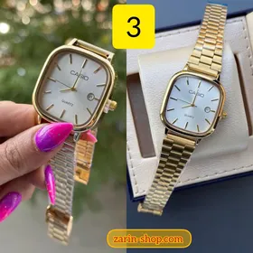 ساعت زنانه مردانه مستطیلی کاسیو
