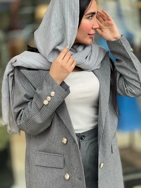 ست کت ماکسی بلند وشلوار کد 826