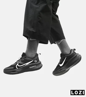 کفش کتانی مردانه و زنانه مشکی NIKE zoom x smiley