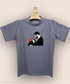 تیشرت مردانه و زنانه طرح لئون کد 975