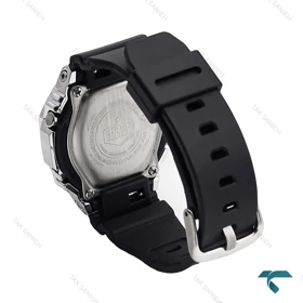 ساعت زنانه جی شاک GM-S2100 قاب استیل صفحه سیلور G-shock-6383-L
