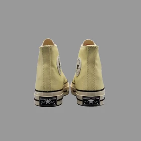 کانورس 1970 زرد کمرنگ ساق‌دار Converse 1970s Creamy Yellow Hightop