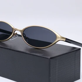 عینک‌بربری کد 72929 Burberry (طلایی مشکی)