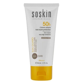 کرم ضد آفتاب بی رنگ ساسکین spf50