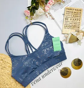 نیم‌تنه طرح لمه پشت ضربدری برند FOREVER 21 اورجینال