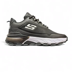 کفش و کتانی مردانه مدل اسکیچرز مکث ضدآب مشکی سفید