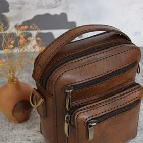 کیف دوشی چرم شتر مدل M74