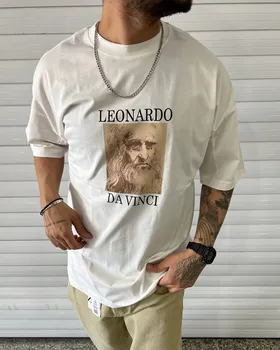 تیشرت MACHINEST LEONARDO رنگ سفید