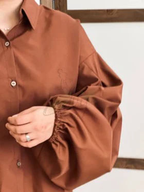 شومیز باکسی پفکی