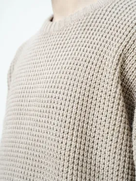 بافت مدل KNITTING کرم برند لیلاژ lilage