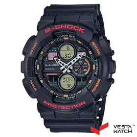 ساعت مچی مردانه کاسیو جی‌شاک CASIO G-SHOCK مدل GA-140-1A4DR