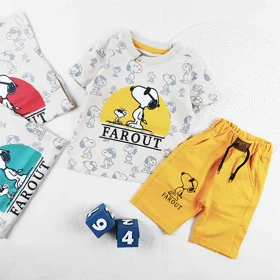تیشرت شلوارک پسرانه FAROUT