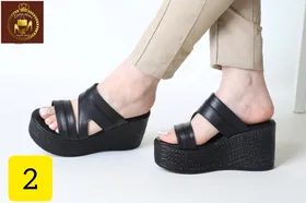 صندل دمپایی تمام طبی لژدار زنانه 580-1
