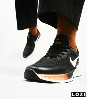 کفش کتانی مردانه و زنانه مشکی Nike air zoom مدل 4332