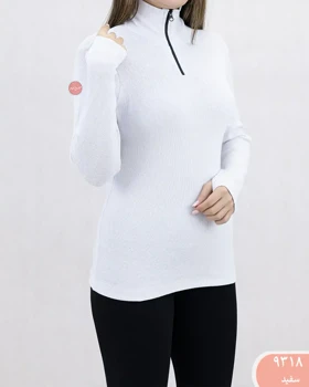 بلوزفینگری نیم زیپ 9318