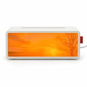 دستگاه بخور ساز و خوشبو کننده دکوری مدل fireplace aroma diffuser (سفید)