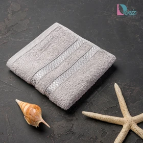 حوله دستی ریور رنگ طوسی روشن