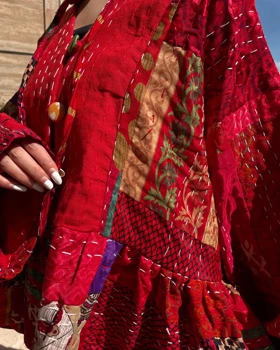 مانتو چهل تیکه تک‌رنگ ابریشم