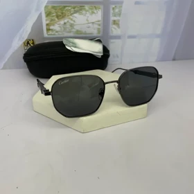 عینک آفتابی کارتیه مدل t09100 (فریم مشکی)