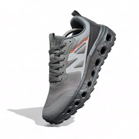 کتانی پیاده روی اسکیچرز مردانه گلاید استپ AT طوسی